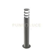 GES022- PALETTO DA ESTERNO COLORE GRIGIO ANTRACITE 1 LUCE ATTCCO E27 65CM IP54