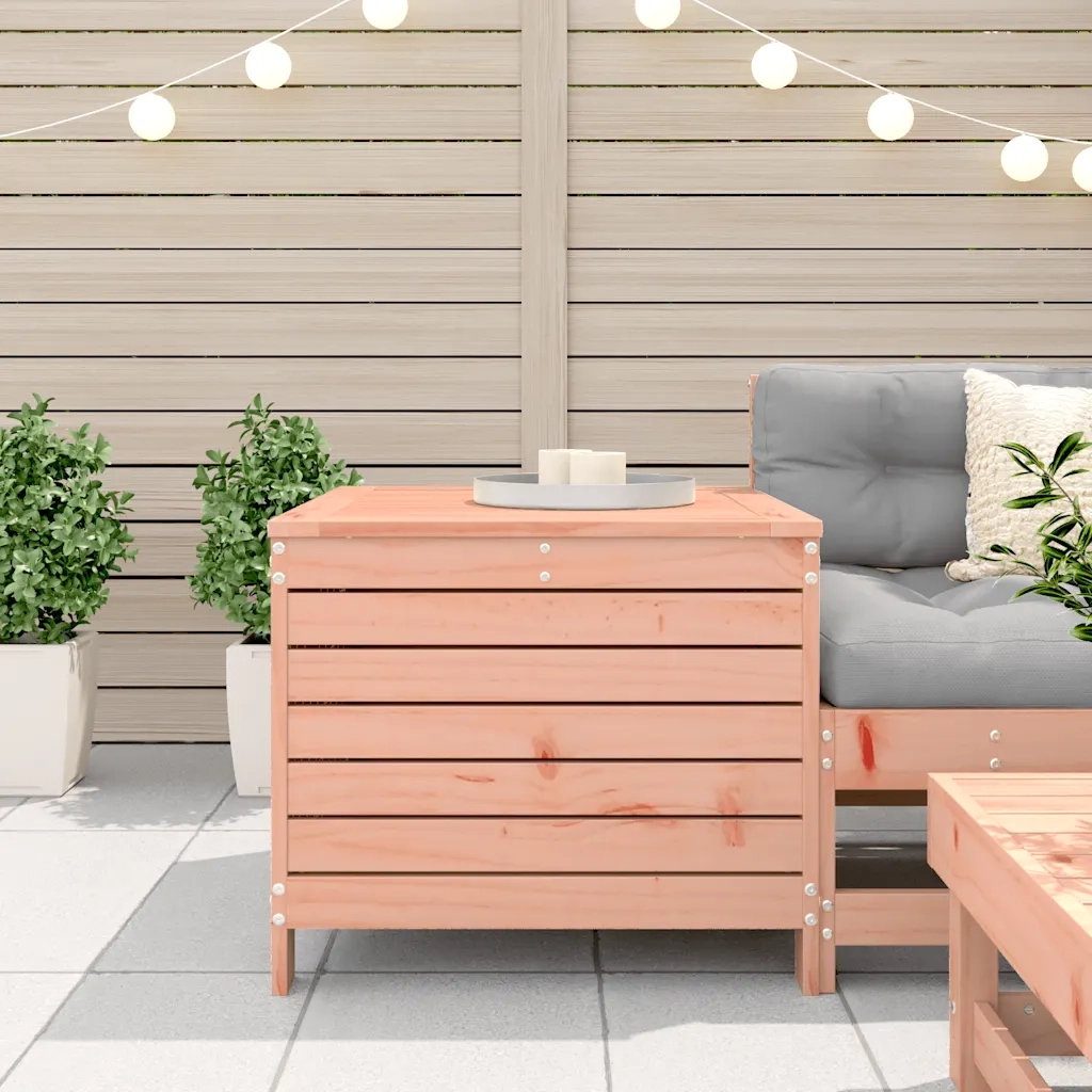 Sedia da giardino-Poggiapiedi da Giardino 62x63,5x53,5 cm Legno Massello Douglas