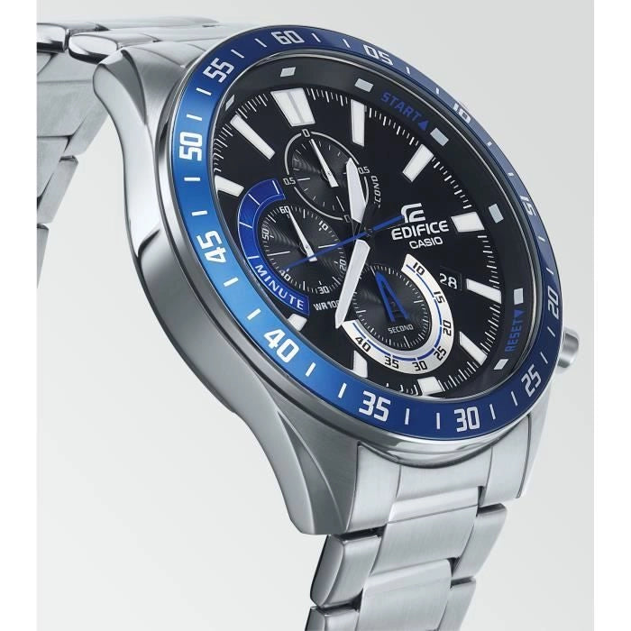 CASIO - Orologio in acciaio inossidabile - EDIFICE - Grigio