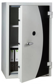 Armadio ignifugo ad 1 anta battente per protezione documenti al fuoco 120 minuti certificato UL 72 Classe 350 cm. 75,9x60,5x120,9h