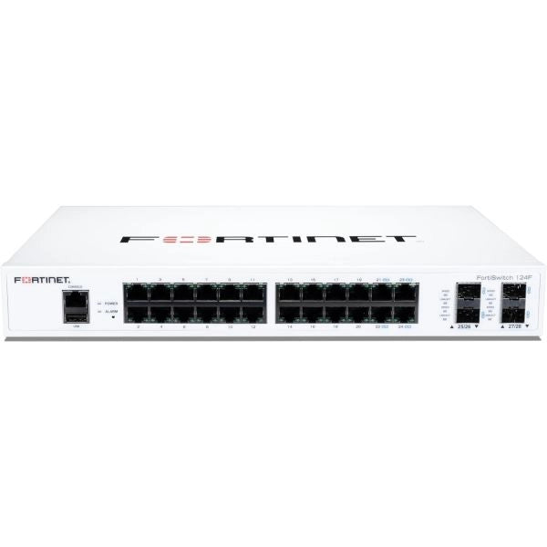 Fortiswitch-124f fortiswitch-124f switch con 24 p. ge + 4 p. sfp+  + 1 p. console rj45 - FS-124F