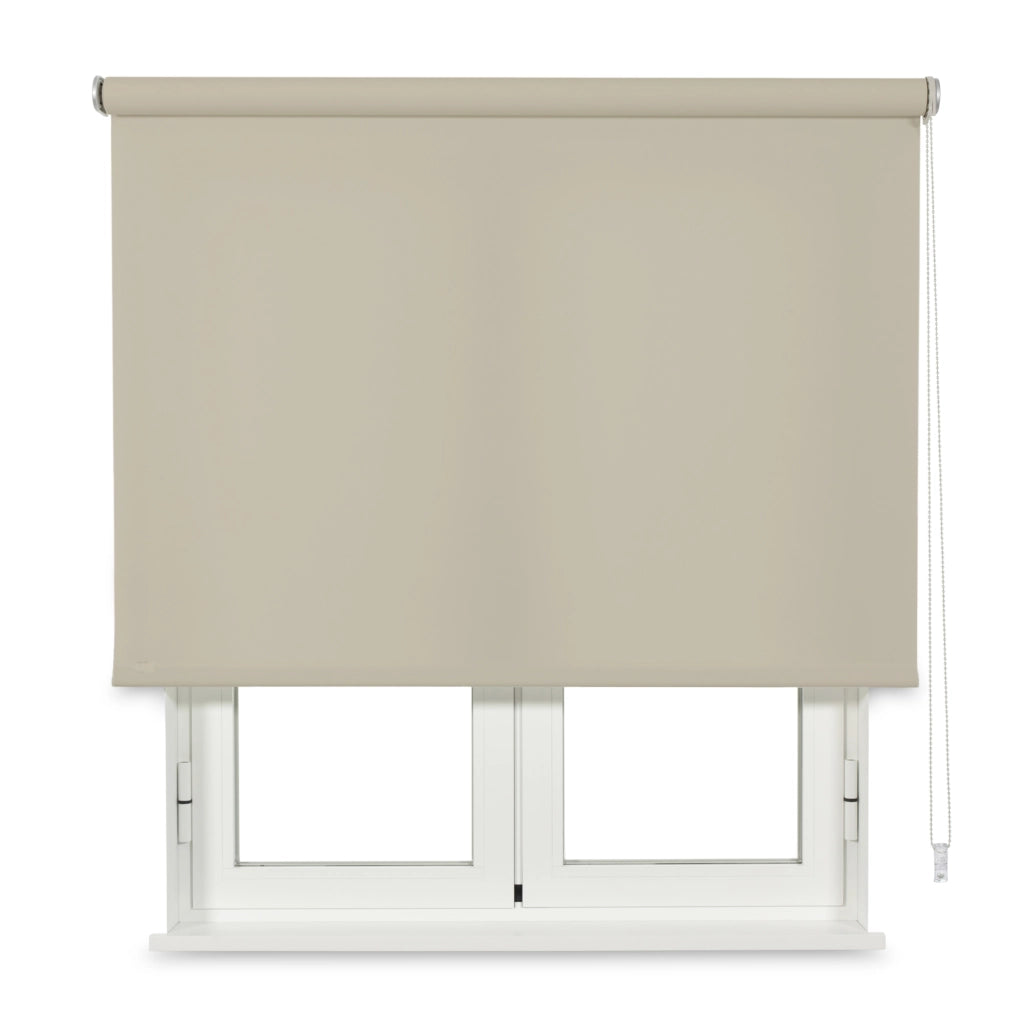 VIEWTEX Tenda a rullo Traslucida Chela Beige 200 X 250cm - Made in Europe - 5 anni di Garanzia