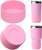 Scarpe per bottiglie - 2-pack - Antiscivolo in silicone - Compatibile con Rambler - Protezione - Installazione facile - Scarpe per bottiglie