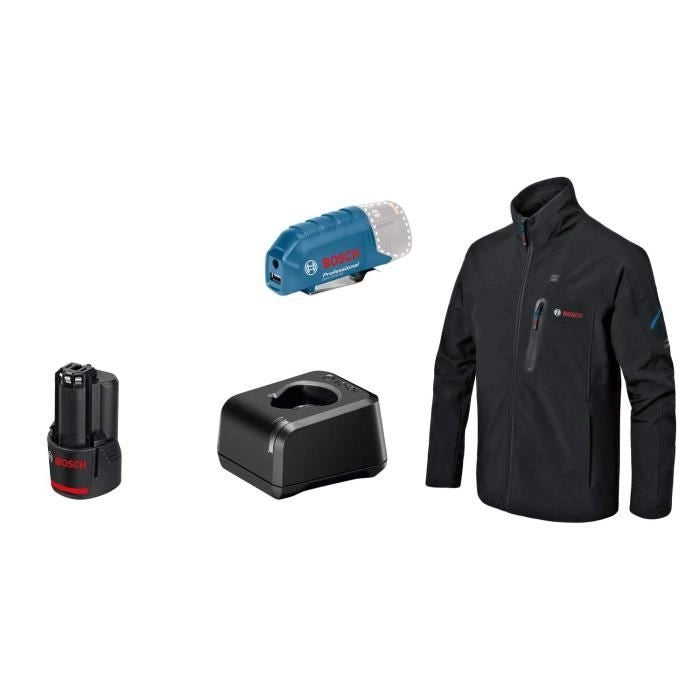Giacca riscaldata GHJ 12+18V XA taglia M con batteria 12V - 06188000FY