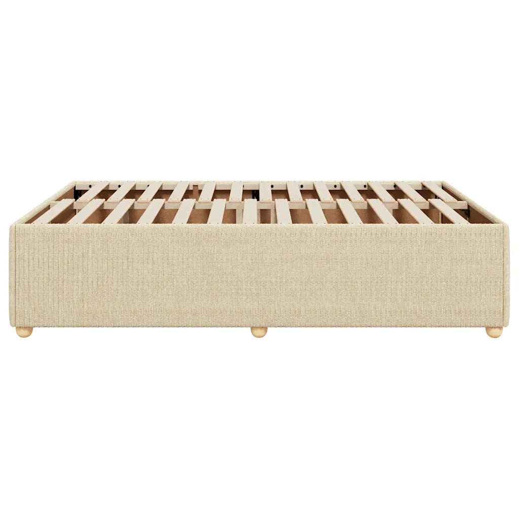 Giroletto senza Materasso Crema 140x190 cm in Tessuto 3284940
