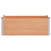 Fioriere | Cassetta per fiori | Letto rialzato da giardino Marrone 150 x 100 x 54 cm