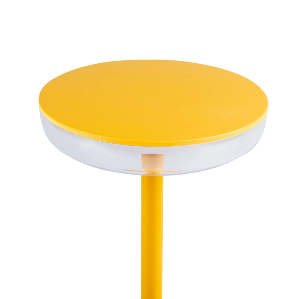 Lampada da tavolo gialla cordless FLUXY Kanlux 1,7W
