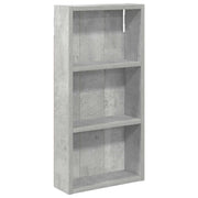Armadio da Bagno | Mobile da Bagno a muro Grigio Cemento 30 x 10 x 60,5 cm