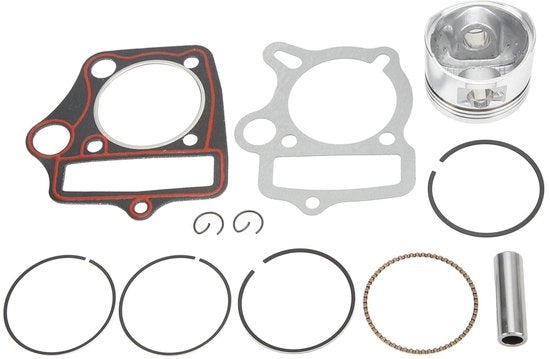 Kit di raccordi di aspirazione alta resistenza - 52,4 mm raccordo di aspirazione - metallo - parti di motori - sostituzione per ATV/Dirt Bike - inclusi 4 raccordi di aspirazione - parti di motori