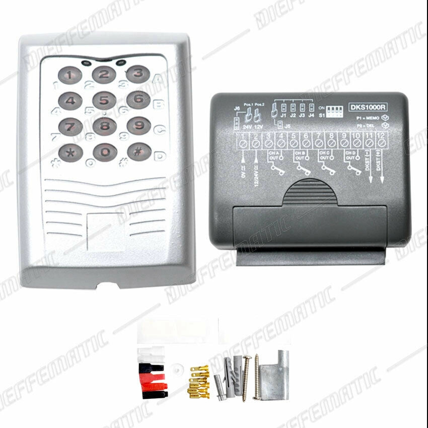 KIT TASTIERA + INTERFACCIA PER COMANDI DI PROSSIMITÀ VDS DKS1000 AUTOMAZIONE