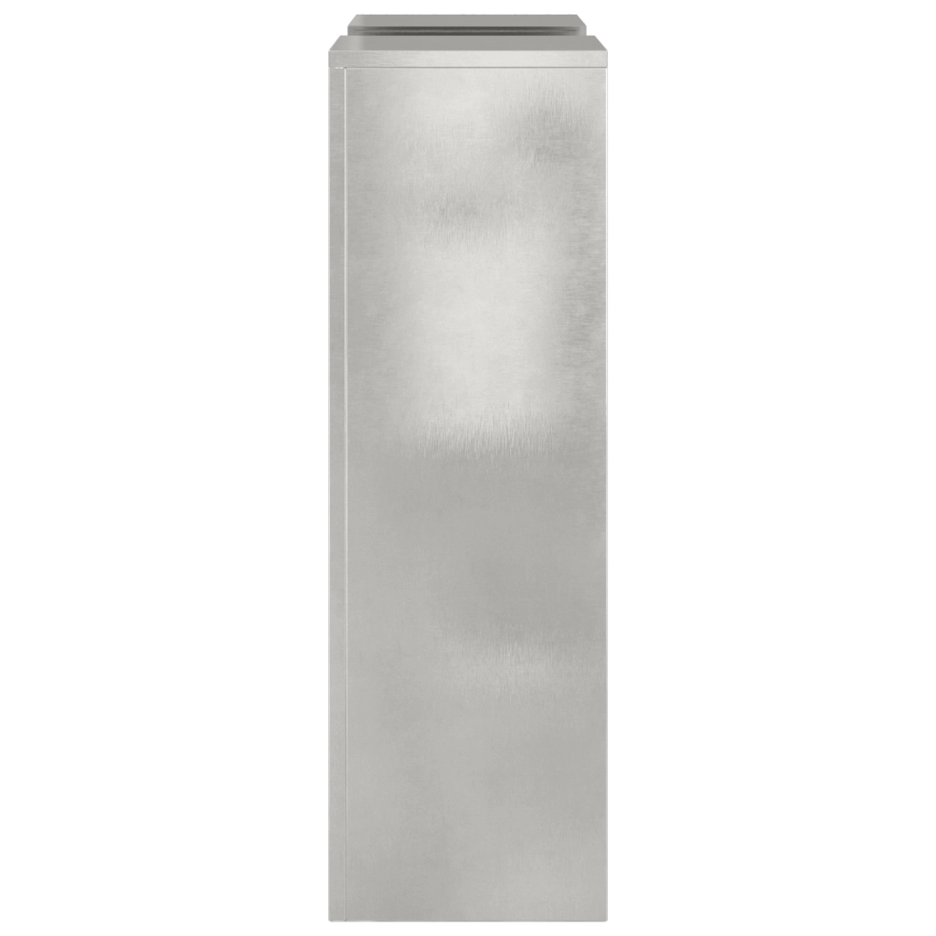 Supporti per piante da esterno  Pillar 2 pz 24x24x75 cm in acciaio inossidabile