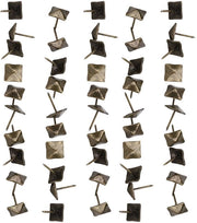 Nageli per mobili 50 pezzi - Spilloni decorativi - Bronzo retro - Acciaio di alta qualità - Duraturo - Per abbigliamento/scarpette/borse