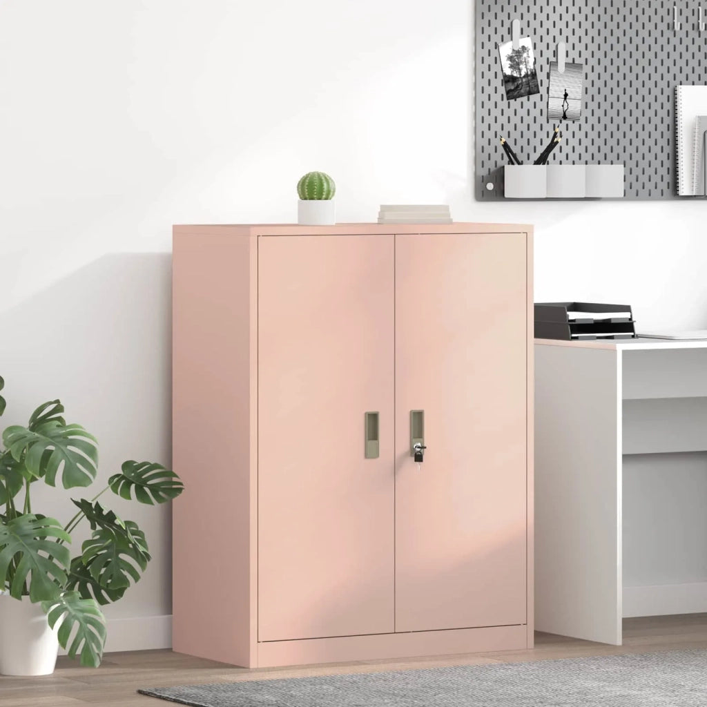 Armadio Rosa 80 x 40 x 105 cm Acciaio CFW3949073