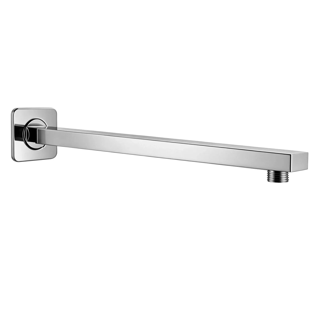 Braccio Doccia Quadrato Rea Js-9022 40cm Chrome