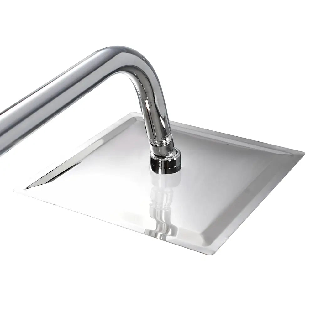 Set per Doccia a Doppio Soffione con Doccetta Acciaio Inox 145055