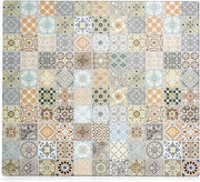 Piastra di Copertura per Fornello in Mosaico Vetro 56 x 50 cm - Resistente al Calore e Taglienti
