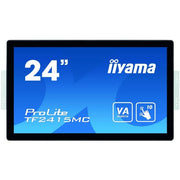 Iiyama prolite tf2415mc-b2 monitor pc 60,5 cm (23.8") 1920 x 1080 pixel full hd lcd touch screen multi utente nero