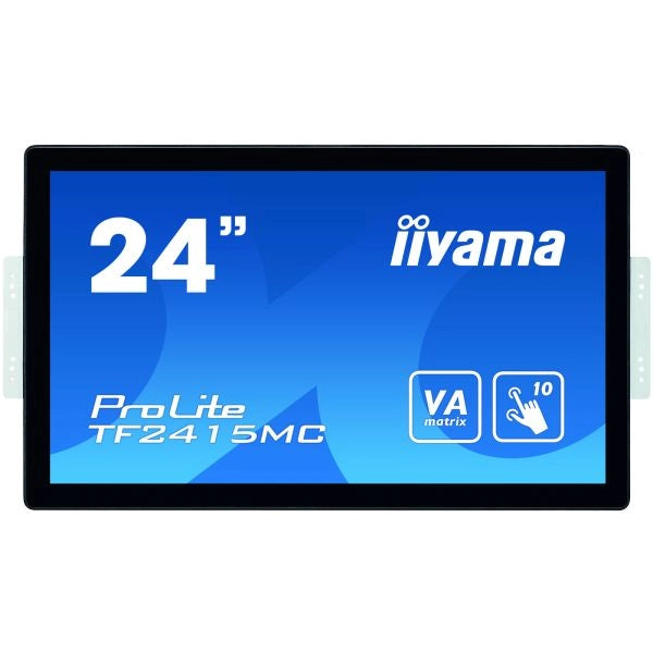Iiyama prolite tf2415mc-b2 monitor pc 60,5 cm (23.8") 1920 x 1080 pixel full hd lcd touch screen multi utente nero