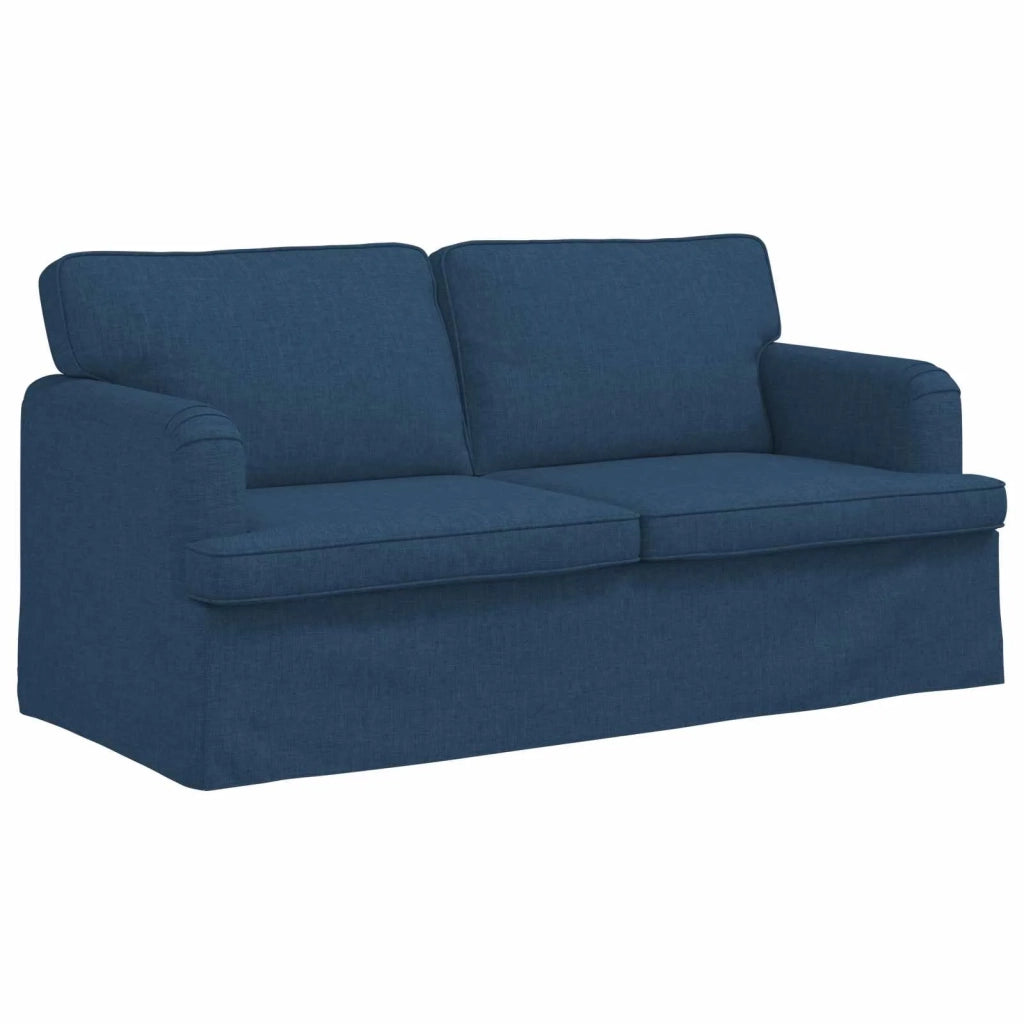 Divano Blu 162 x 80 x 85 cm Tessuto