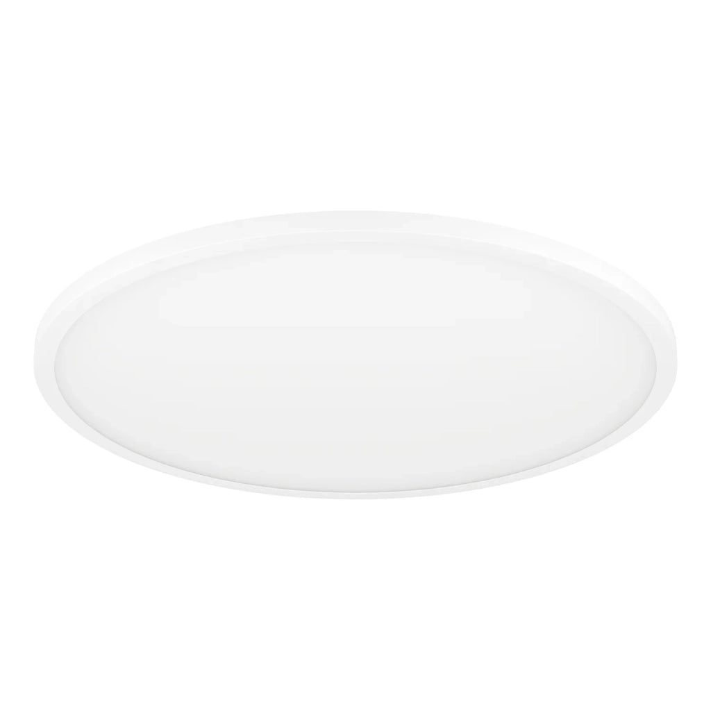 Plafoniera Moderna Sarsina-Z Alluminio Bianco Luce Led Integrato 41W
