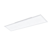 Plafoniera Moderna Salobrena 1 Alluminio Bianco Led Integrato 33W