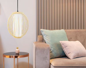 Lampada Da Soffitto Bamboo APP1634-1CP