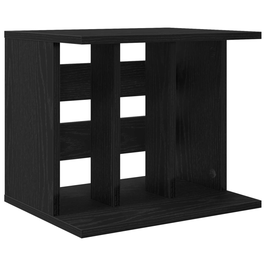 Storage per dischi in vinile Rovere Nero 42 x 33 x 36 cm 8012835