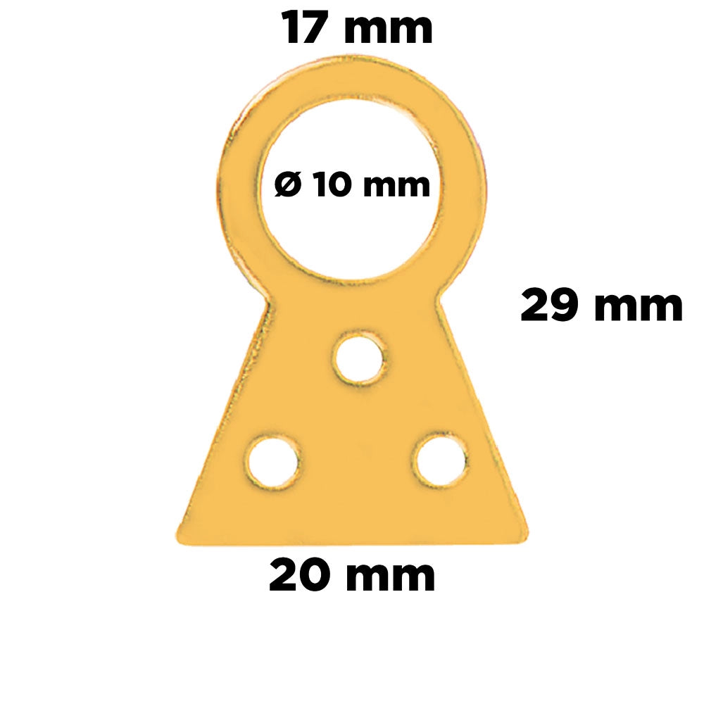 ATTACCAGLIE FISSE N. 1 - pz.  8  - Blister Koncreto