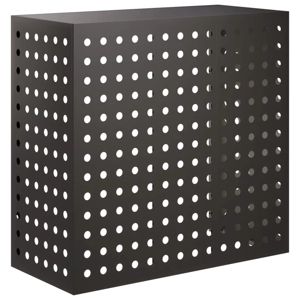 Copertura per condizionatore d'aria Nero 110 x 50 x 105 cm 8014143