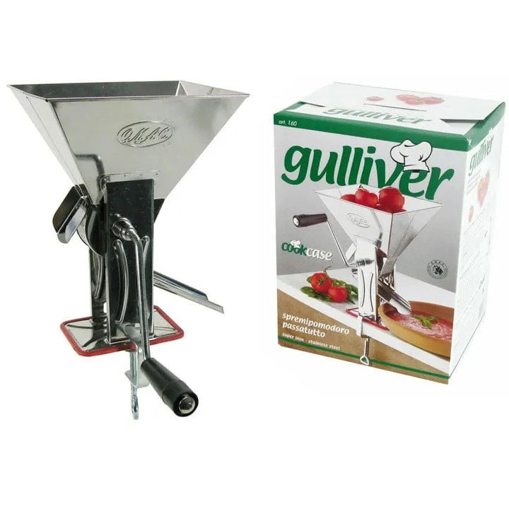 Macchina Passapomodoro Manuale Gulliver in Acciaio Inox Omac