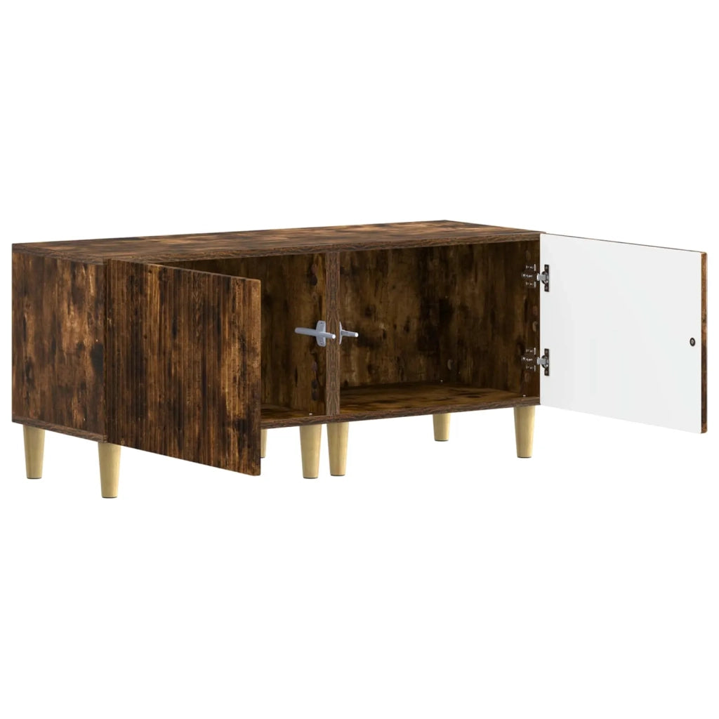 Mobile TV Rovere Fumo Legno ingegnerizzato 896680