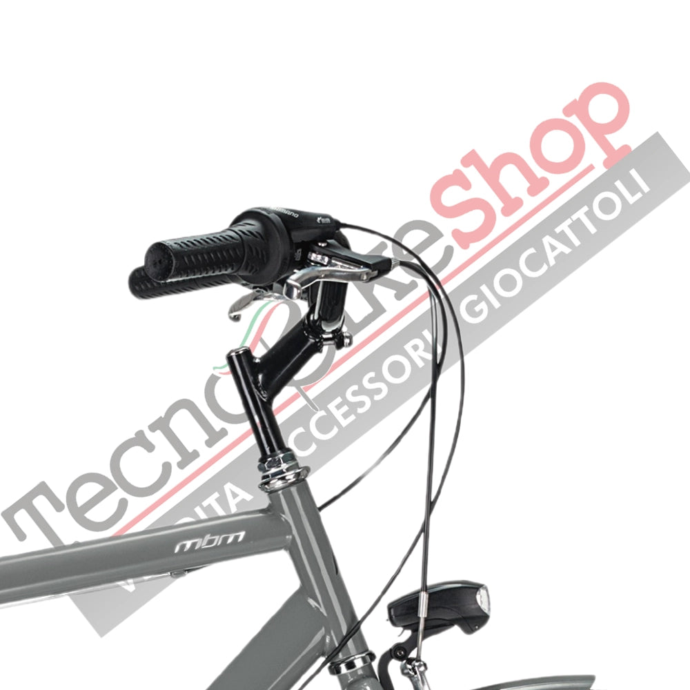 Bicicletta City Bike Trekking Uomo MBM Touring M 28" 6V-Grigio(Smoke)