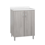 Lavatoio Easy Top in nobilitato Olmo - 60 x 50 cm (2 ante)