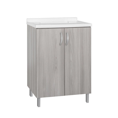 Lavatoio Easy Top in nobilitato Olmo - 60 x 50 cm (2 ante)