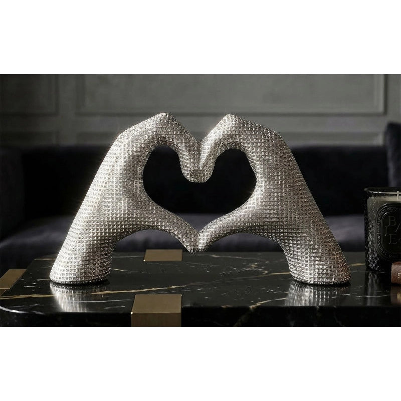 Scultura Lover Silver cm 25x7,5x13,5