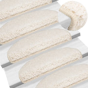 Tappetini per Scale 10 pz 65x25 cm Bianco cod mxl 78727