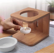 Sostegno per candele in olio ceramico - Supporto per candele creative per la decorazione domestica - Aromaterapia a casa - Diffusore di luce e aroma