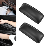 Cuscino Auto in Pelle Molle per Supporto Coscia e Braccio - Pannelli Self-Adesivi Universali per Auto - Set da 2, Ideale per Comfort e Supporto durante le Gare in Auto.
