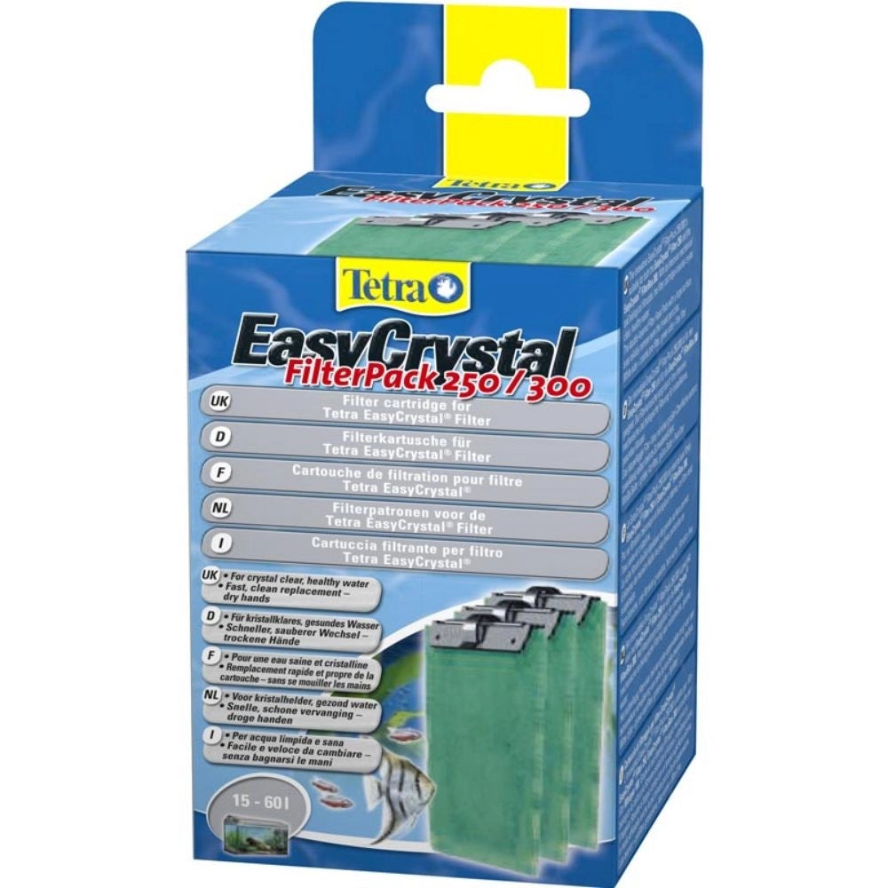 Tetra Filter Pack 250/300 - Ricambio Materiali Filtranti Senza Carbone Attivo