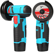 Mini Trapano a Vibrazione - 12V - Batteria a Ione di Litio - 19500 giri al minuto - Protezione Antiprendiparte