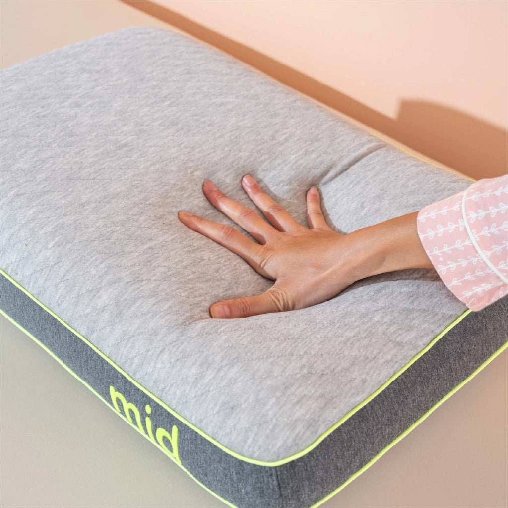 Cuscino Memory Foam 60x40x12 cm – Guanciale a Saponetta Ortopedico Traspirante, Disponibile Soffice, Medio o Rigido, Supporto Comfort per Testa e Collo, Federa Sfoderabile Lavabile Medio