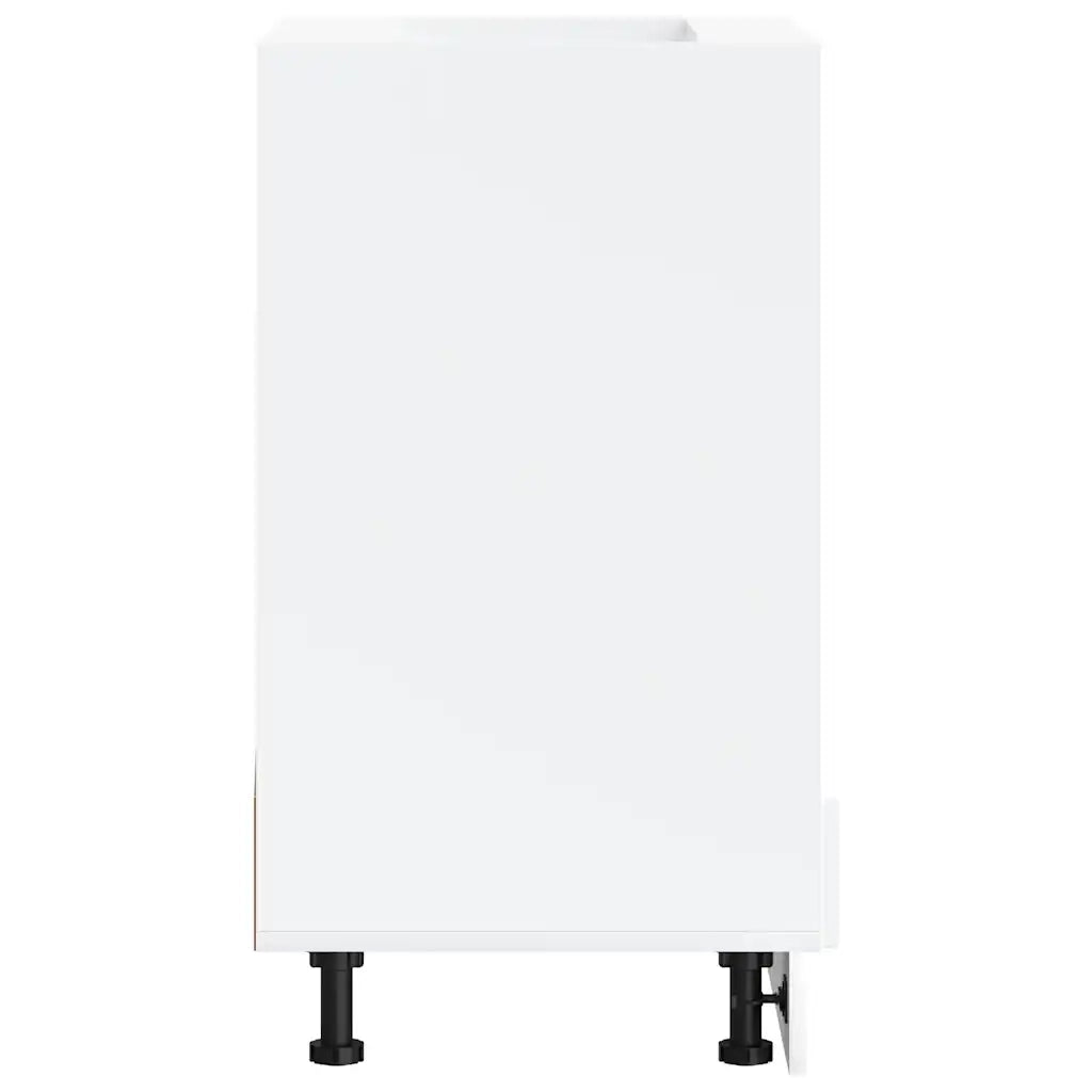 Armadio Forno Lucca Bianco in Legno Multistrato 853757