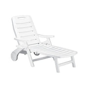 Lettino prendisole grandsoleil s6800b premiere bianco