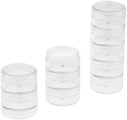 Scatole di archiviazione in acrilico - rosse - Scatole di archiviazione per cosmetici - Scatole di archiviazione per gioielli - Dimensioni 17,5 x 4,5 x 6,2 cm - Scatole di archiviazione per magazzino