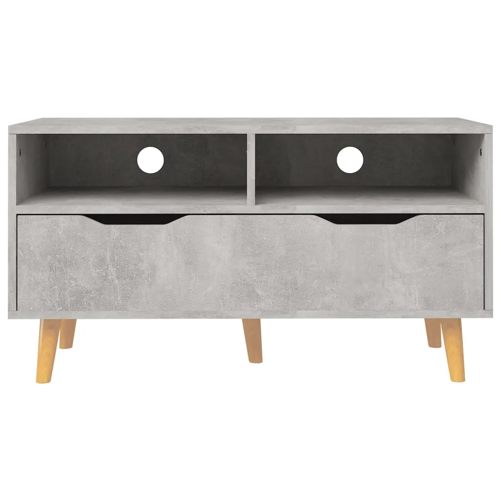 Mobile TV Grigio Cemento 90x40x48,5 cm in Truciolato