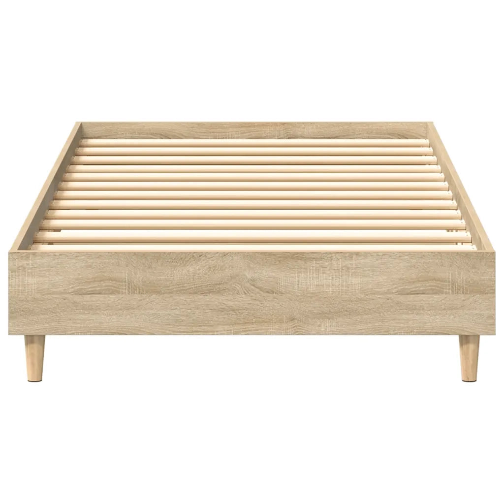 Giroletto senza Materasso Rovere Sonoma 100x200cm in Truciolato
