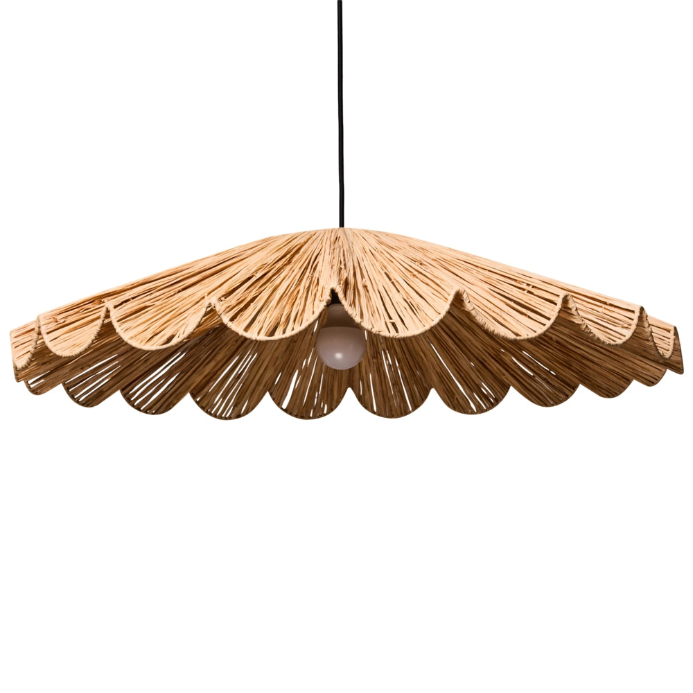 Lampada a sospensione Boho in rattan e rafia naturale intrecciata a mano Lampada da soffitto Sala da pranzo Corridoio Soggiorno