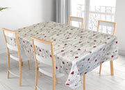 Tovaglia Per Salotto Cucina Tavolo 100% Cotone Made In Italy Happy RP - 140x180 - Happy