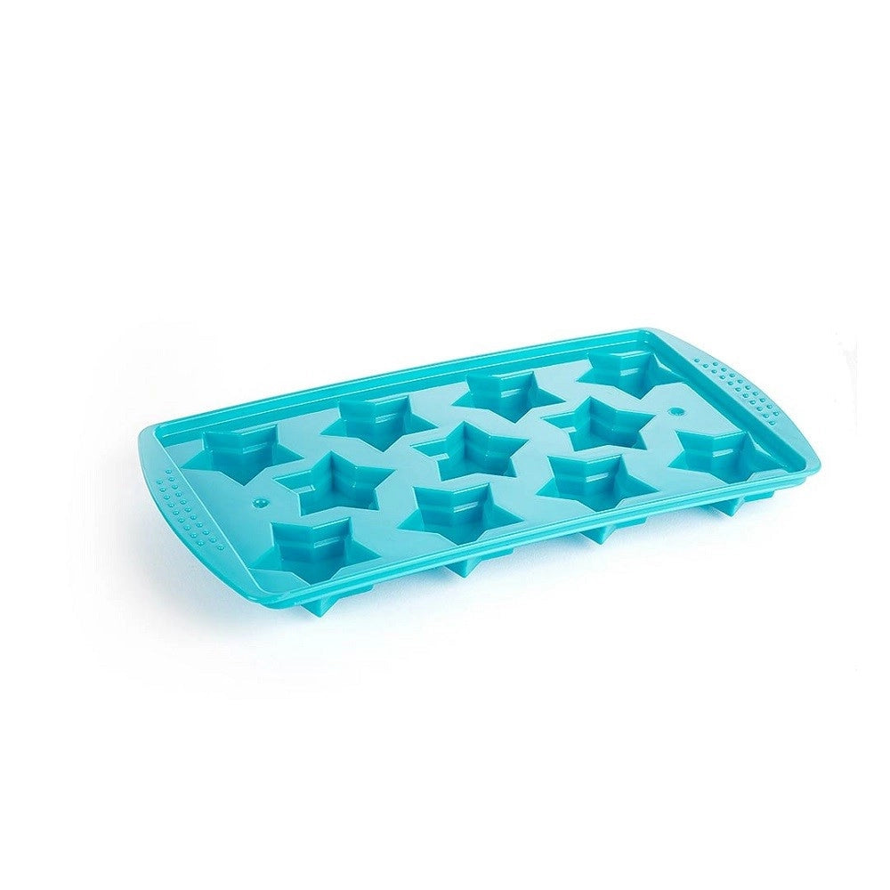 Trade Shop - Vaschetta Formaghiaccio Forma Di Stella Cubetti Ghiaccio Plastica Colorata 11583 -