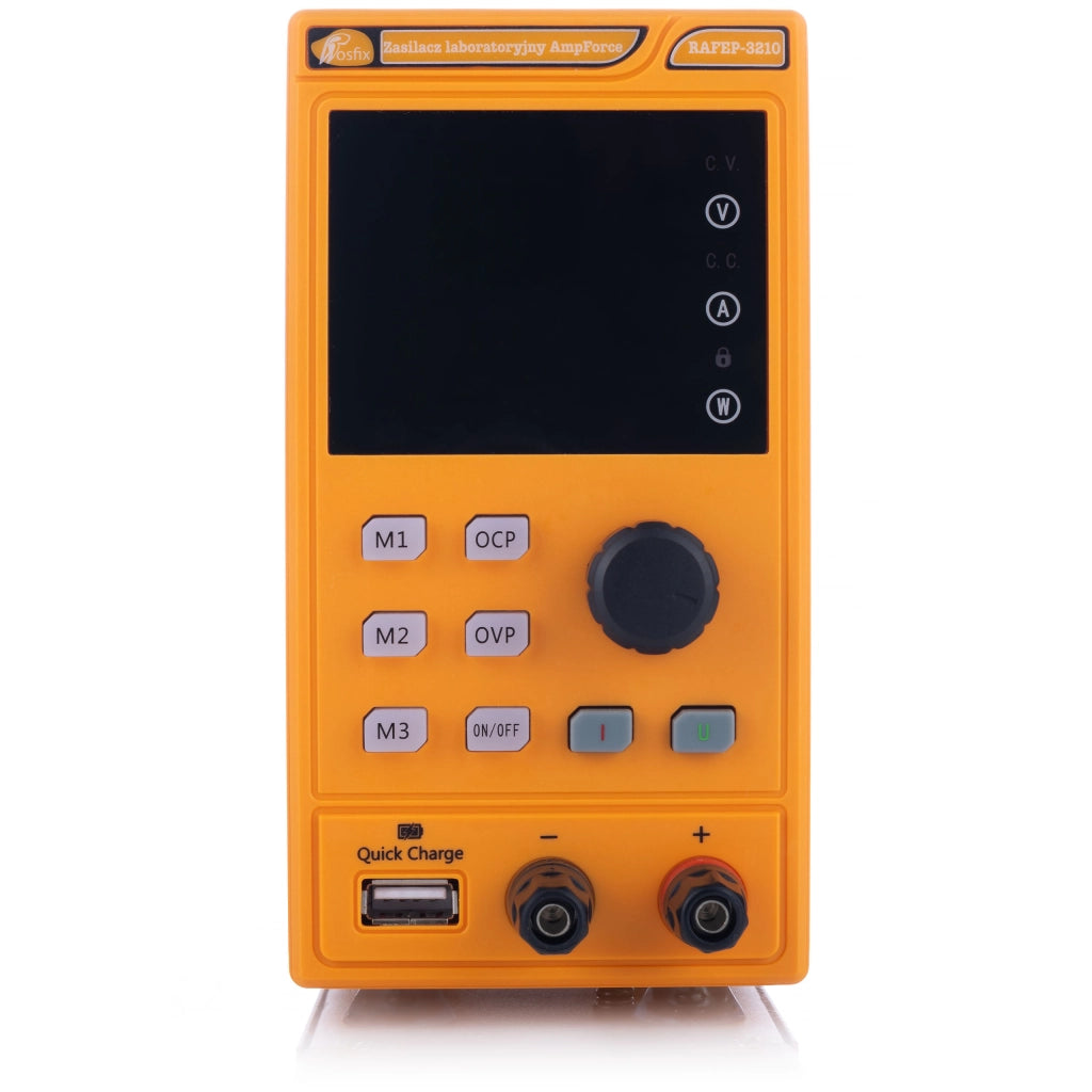 Alimentatore da Laboratorio AmpForce RAFEP-3210 – 32V 10A, Precisione Elevata, Display Chiaro | Protezione ROSFIX